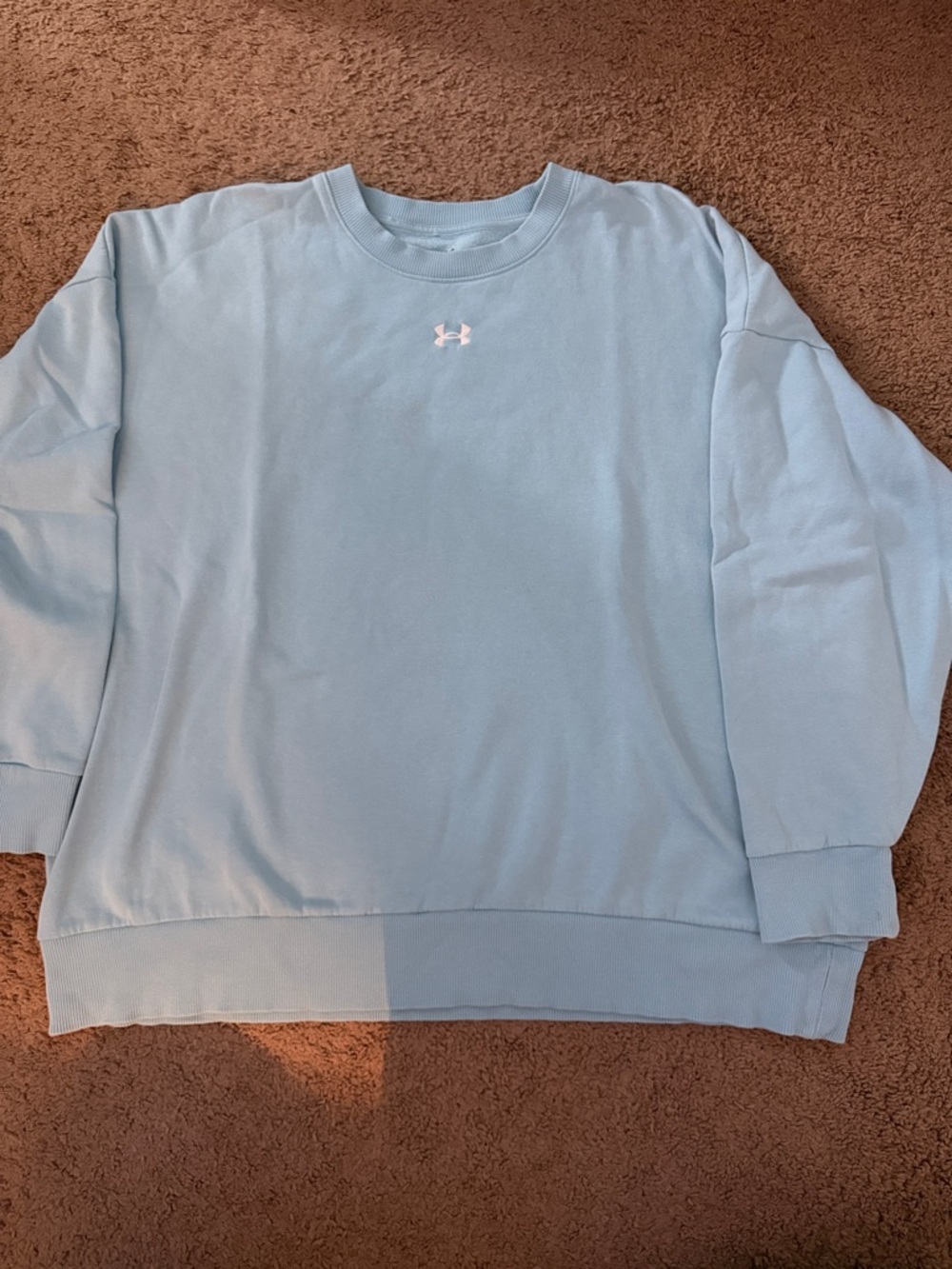 Under Armour Pale Blue Men's Crewneck Sweatshirt